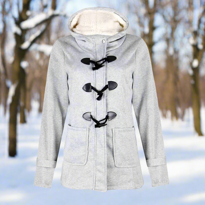 Kamala - hettejakke med knepplukking