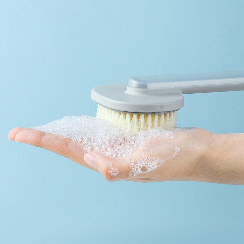 PureBrush – Langhåndtert Badmassasjebørste for Velvære