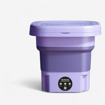 WashMate – Bærbar Mini Vaskemaskin med Sammenleggbart Design