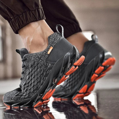 Henrik – Snøresneakers med rund tå