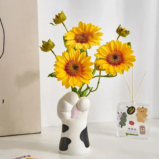 PawPrints - Moderne kattepotevase for finurlig hjemmeinnredning