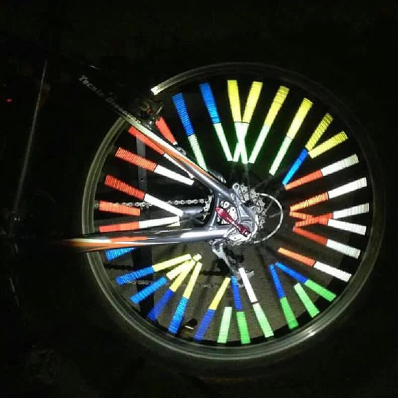 GlowRide - Sykkelhjulsreflektor for bedre synlighet i mørket