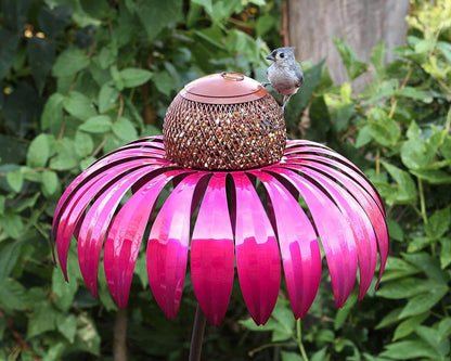 Aspen - Coneflower Bird Feeder med elegant blomsterdesign tiltrekker seg ville fugler