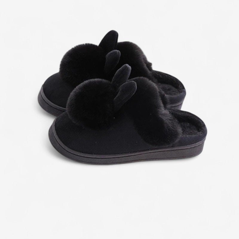 Amanda – Slip-On tøfler med rund tå og sklisikker såle