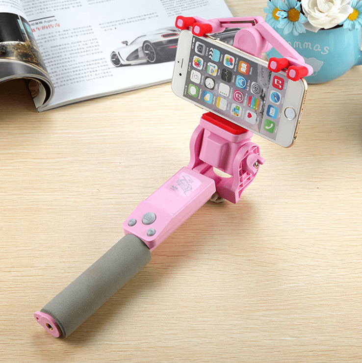 LinaCapture - smart 360-graders selfiepinne med Bluetooth og uttrekkbar arm