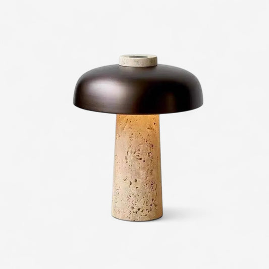 TerraLume – Moderne bordlampe med rå teksturert finish