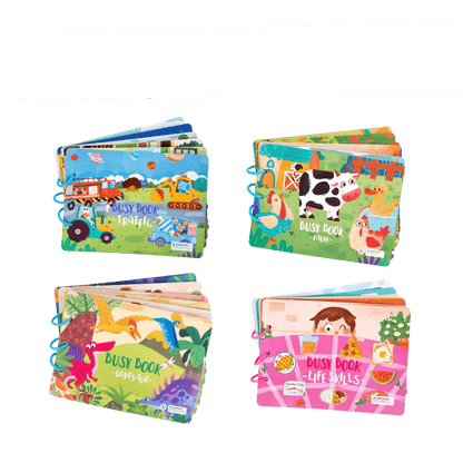 CurioBook - Morsom læringsbok med berørings- og synsfunksjoner