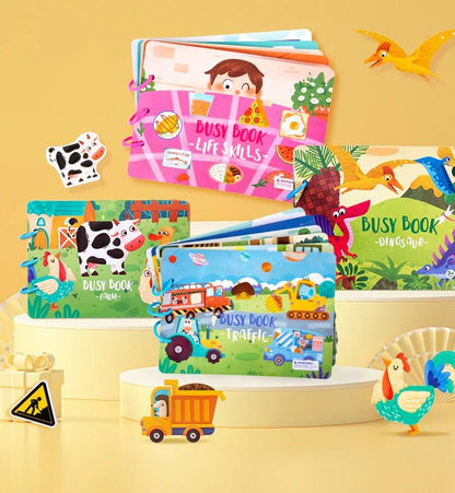 CurioBook - Morsom læringsbok med berørings- og synsfunksjoner