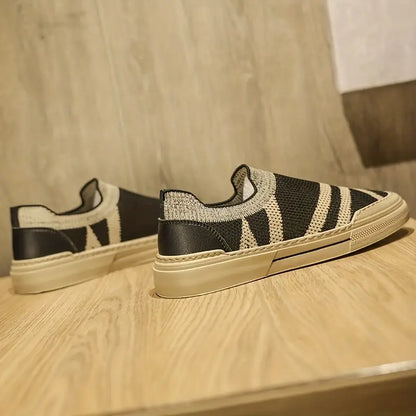 Nicholas - Joggesko med teksturert såle og stilig mønster