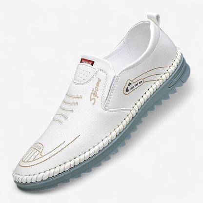 Brenlor – Loafers med Rund Tå og Dra-på Design