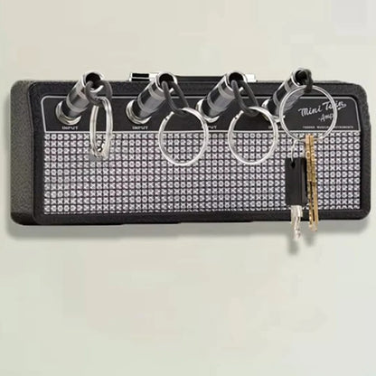 RockKeys - Vintage nøkkelholder for gitarplugg for musikkelskere