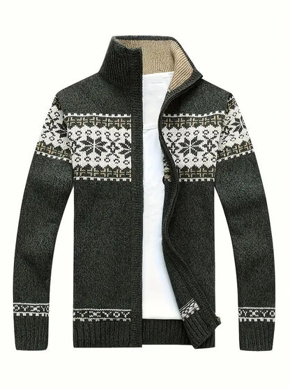 William - Elegant langermet cardigan med elegant design
