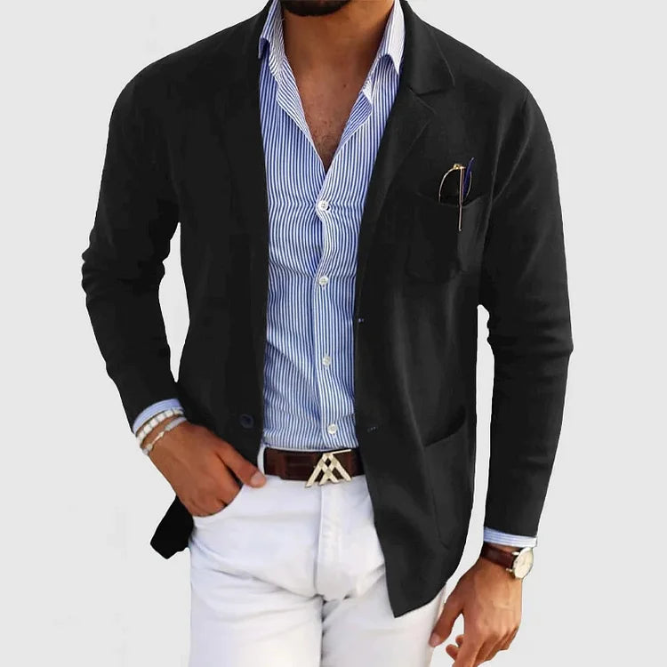Victor - Smal blazer med klassiske detaljer