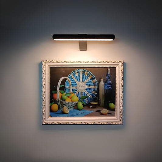 ArtBeam - Trådløs vegglampe for malerier med justerbar lysstyrke