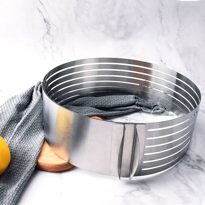 BakePro – Justerbar Rustfritt Stål Kake og Kjeksutstikker med Flerlagsdesign