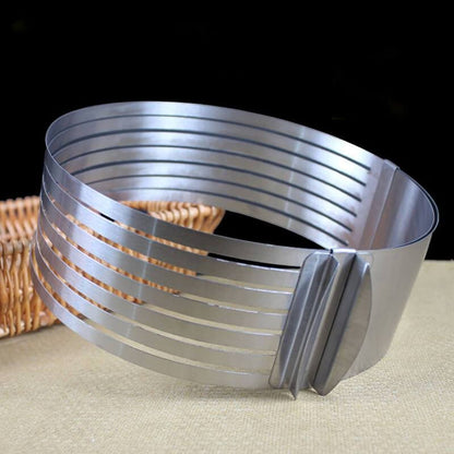 BakePro – Justerbar Rustfritt Stål Kake og Kjeksutstikker med Flerlagsdesign