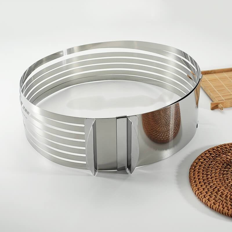 BakePro – Justerbar Rustfritt Stål Kake og Kjeksutstikker med Flerlagsdesign