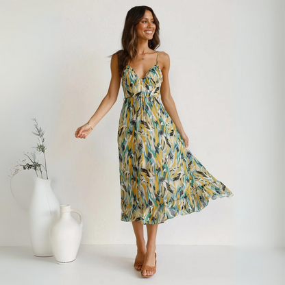 Jasmine - Kjole Med Unikt Mønster Og Behagelig Passform