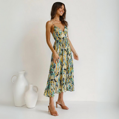 Jasmine - Kjole Med Unikt Mønster Og Behagelig Passform