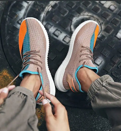 FlexStep - uformelle lette og pustende joggesko med sklisikker yttersåle