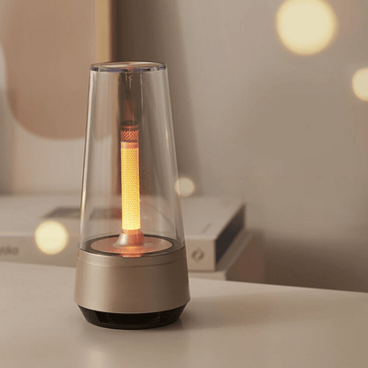 LumiAura - Romantisk LED-lampe i stearinlysstil som kan dimmes