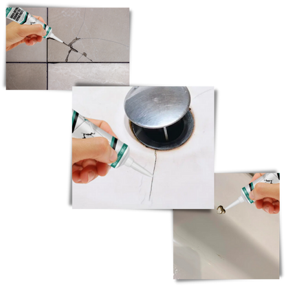 FixEase - Vanntett keramisk reparasjonslim for sprekker i fliser og overflater