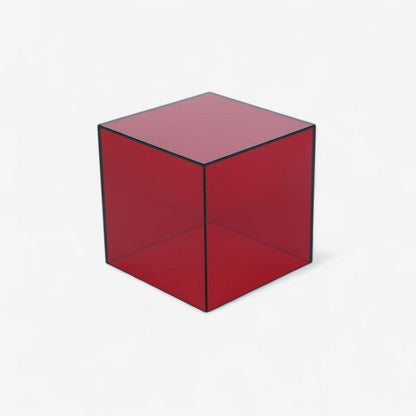 AcriForm – Utstillingsboks med Femsidig Gjennomsiktig Struktur