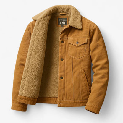 Dennis – Langermet Frakk med Knappelukking og Lommer