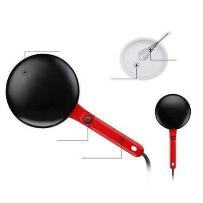 SwiftCrepe – Lettvekts Elektrisk Crepemaskin med Automatisk Temperaturkontroll