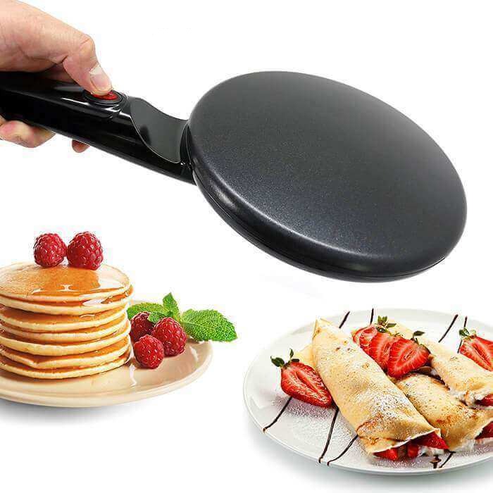 SwiftCrepe – Lettvekts Elektrisk Crepemaskin med Automatisk Temperaturkontroll