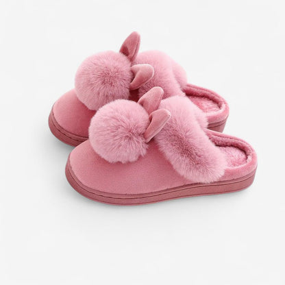 Amanda – Slip-On tøfler med rund tå og sklisikker såle