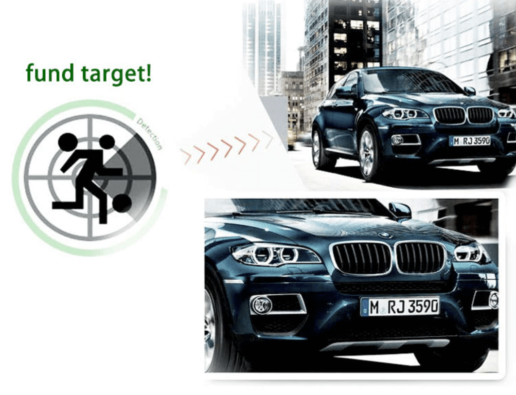DriveSure - HD Dashcam med nattsyn og parkeringsovervåkning