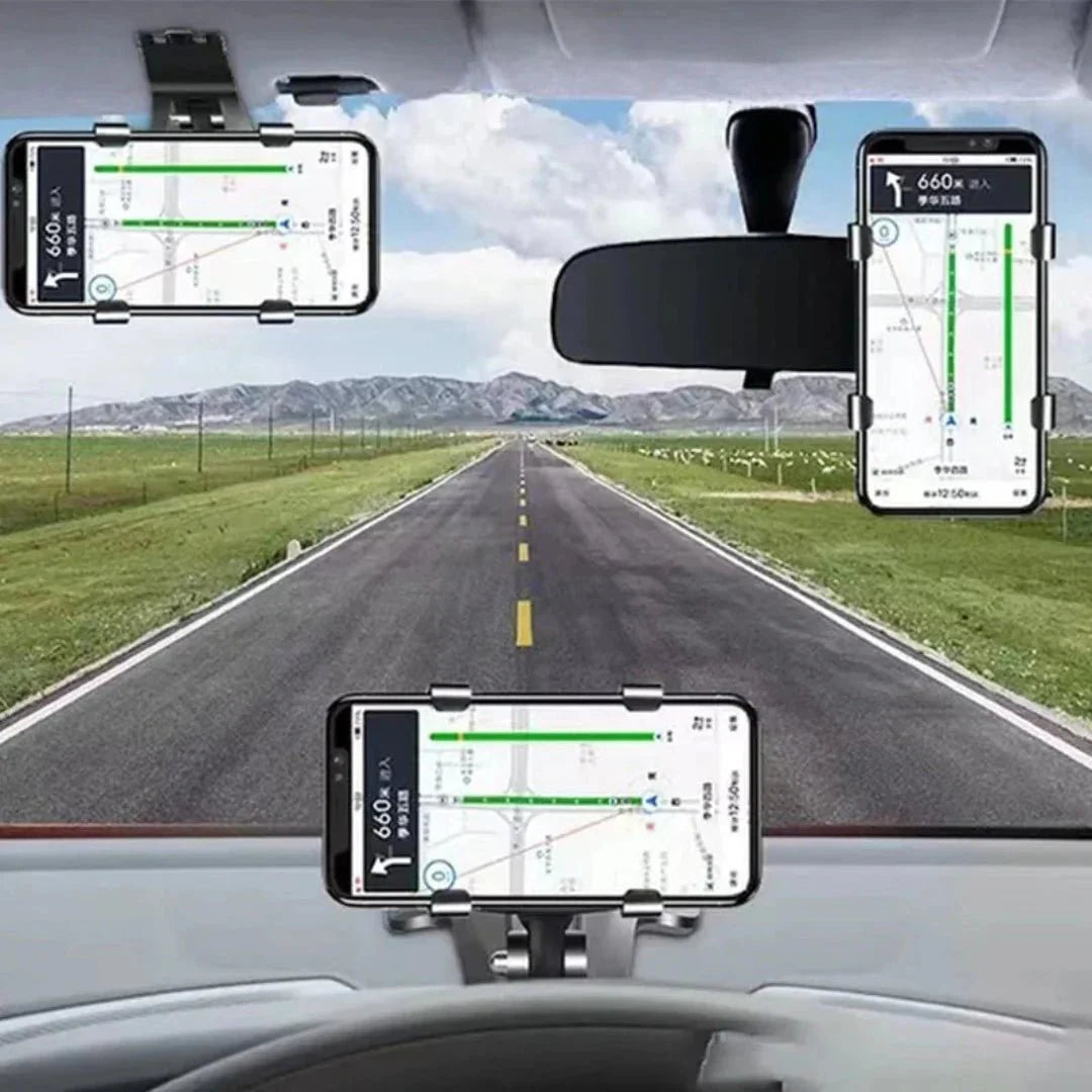 DriveFlex - håndfri biltelefonholder med sikkert feste