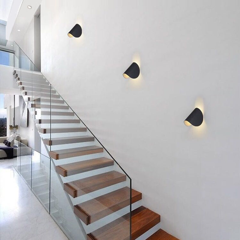 GeoGlow - Moderne LED-vegglampe for innendørs og utendørs sjarm