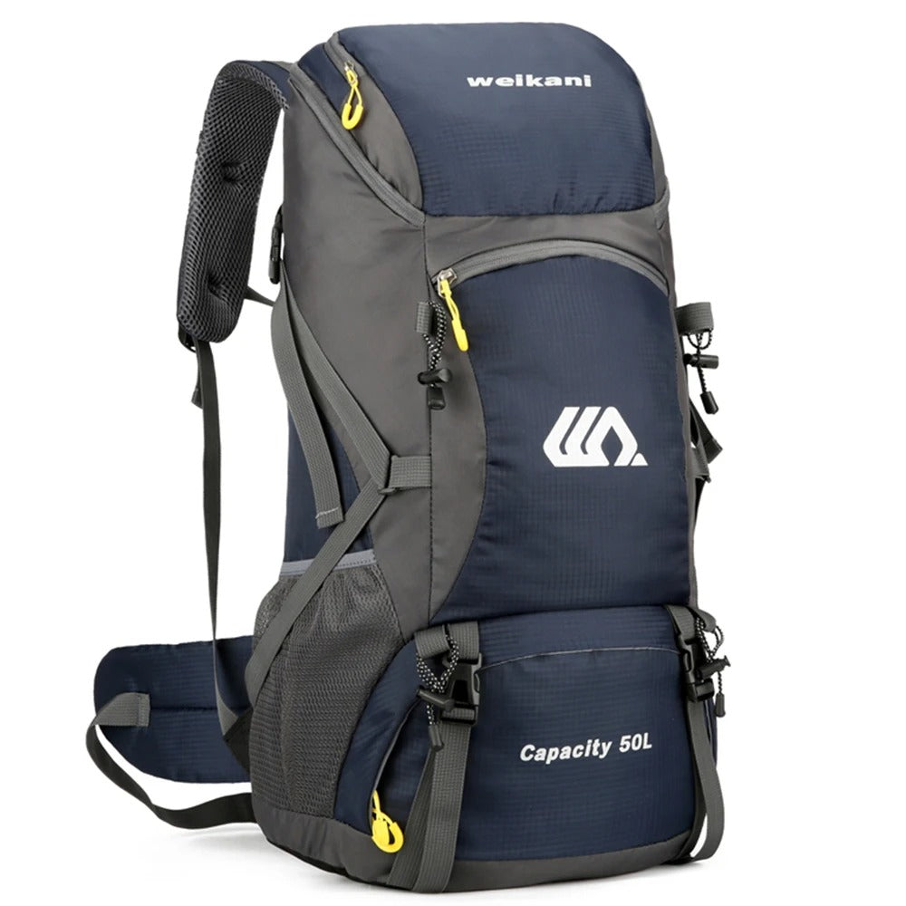 TrekMaster - 50L vanntett trekkingryggsekk for utendørs eventyr