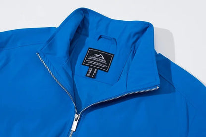 Blake - Langermet jakke med glidelås og ståkrage