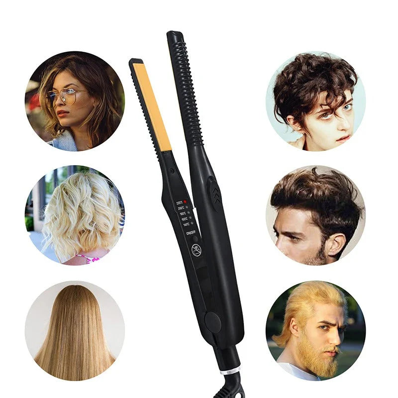 StylePro - 2-i-1 rettetang og krølltang for rask og allsidig styling
