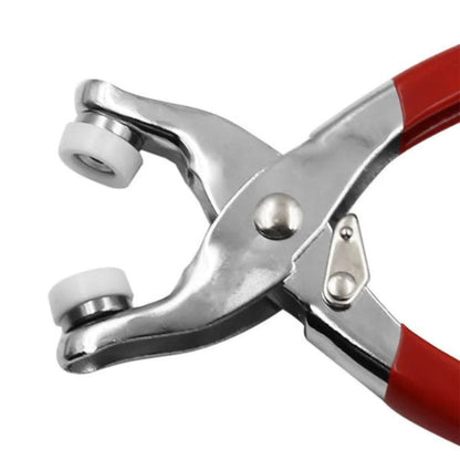 SnapEase - Ergonomisk tang for enkel montering av trykknapper i håndverksfaget