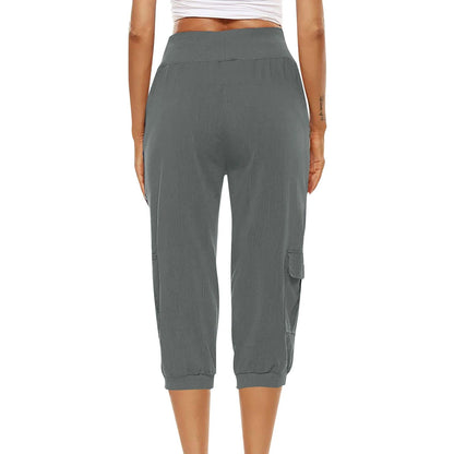 Lena - avkortede bukser med flatterende passform og stilige klafflommer