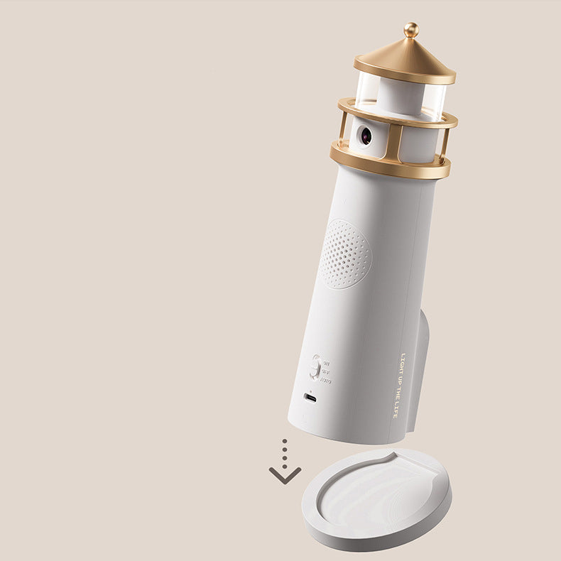 WaveTone - Bluetooth høyttalerlampe med måneprojeksjon og nattlys