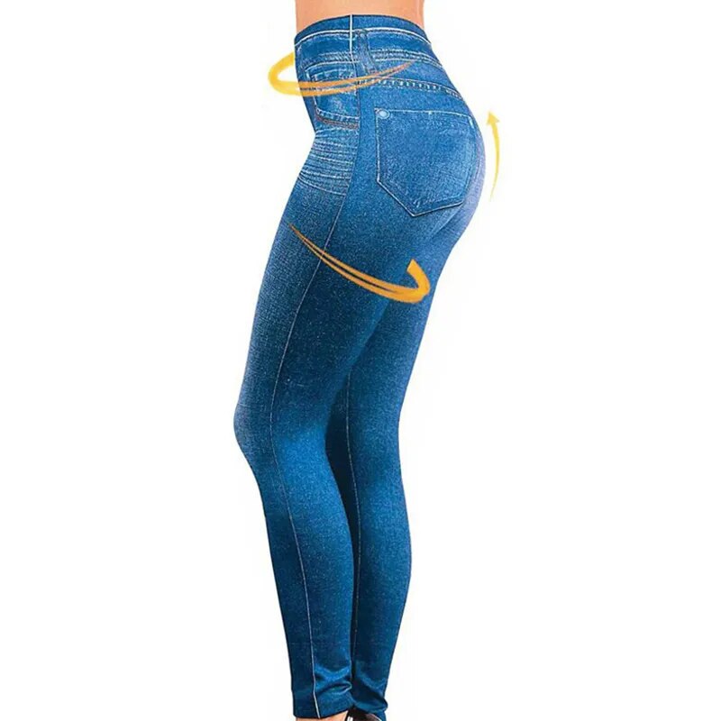 Alyssa - Trendy leggings med smal passform og lommer