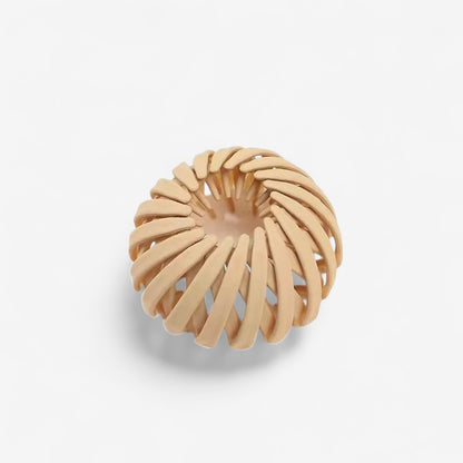 Isabella – Uttrekkbar fuglereir hårklype for enkel styling