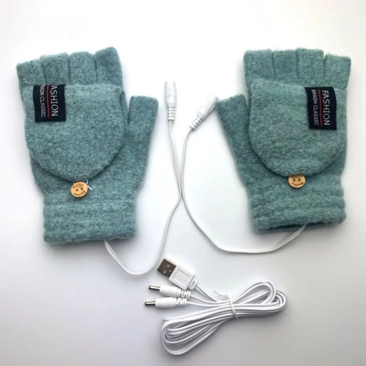 HeatWave - USB-oppvarmede hansker med justerbar varme