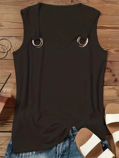 Emma - Ermeløs Topp Med Moderne Stil