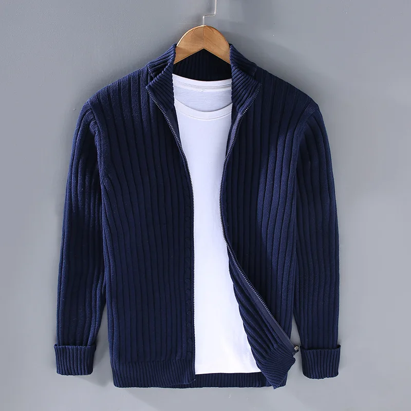 Henry - Uformell Cardigan Med Glidelås