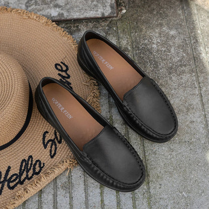 Mila - Slip on loafers med chunky yttersåle og sleek sømmer