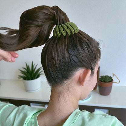 Isabella – Uttrekkbar fuglereir hårklype for enkel styling