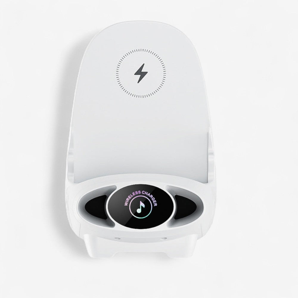ChargeDock – Trådløs Lader med Mobilstativ