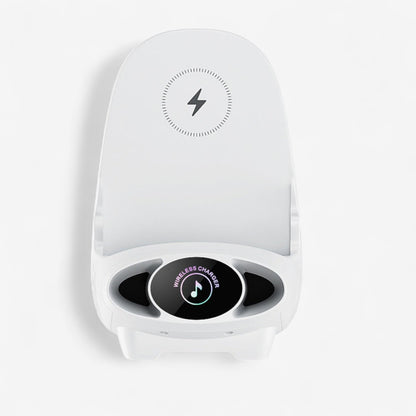 ChargeDock – Trådløs Lader med Mobilstativ