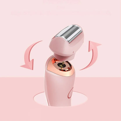 SmoothGlow - 2-i-1 epilator og barbermaskin for silkemyk og behagelig glatt hud